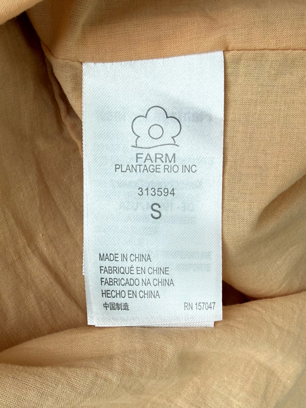 FARM Rio Peach Eyelet-Trim Maxi Dress - Picture 11 of 11
